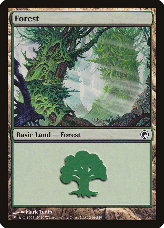 Forest (246) [Scars of Mirrodin] | Gear Gaming Fayetteville