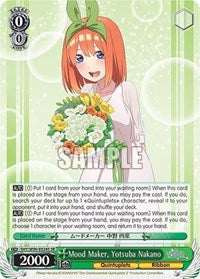 Mood Maker, Yotsuba Nakano (SR) [The Quintessential Quintuplets 2] | Gear Gaming Fayetteville