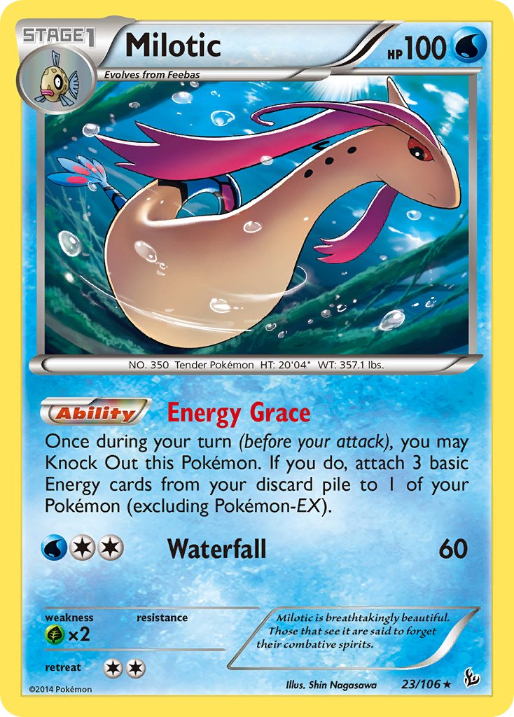 Milotic (23/106) (Theme Deck Exclusive) [XY: Flashfire] | Gear Gaming Fayetteville