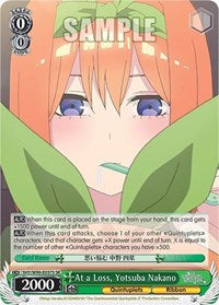 At a Loss, Yotsuba Nakano (SR) [The Quintessential Quintuplets 2] | Gear Gaming Fayetteville