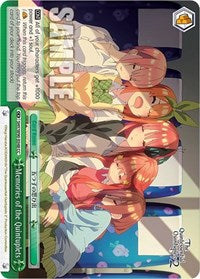 Memories of the Quintuplets [The Quintessential Quintuplets 2] | Gear Gaming Fayetteville