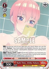 Bath Time, Ichika Nakano (SR) [The Quintessential Quintuplets 2] | Gear Gaming Fayetteville