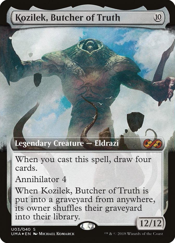 Kozilek, Butcher of Truth (Topper) [Ultimate Masters Box Topper] | Gear Gaming Fayetteville