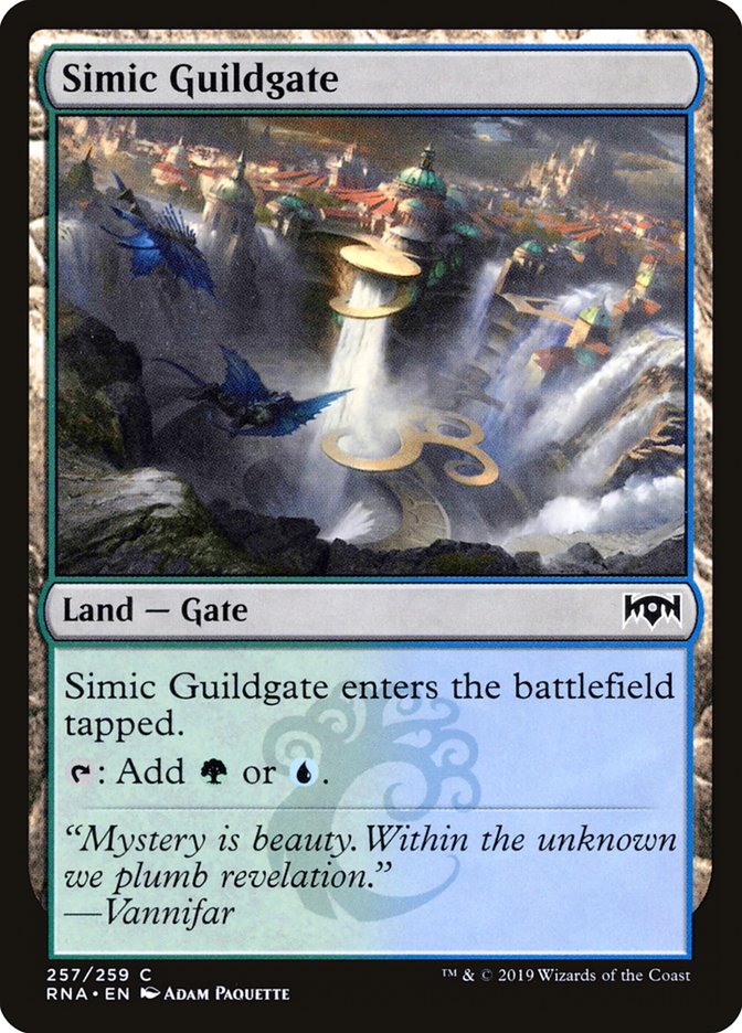 Simic Guildgate (257/259) [Ravnica Allegiance] | Gear Gaming Fayetteville