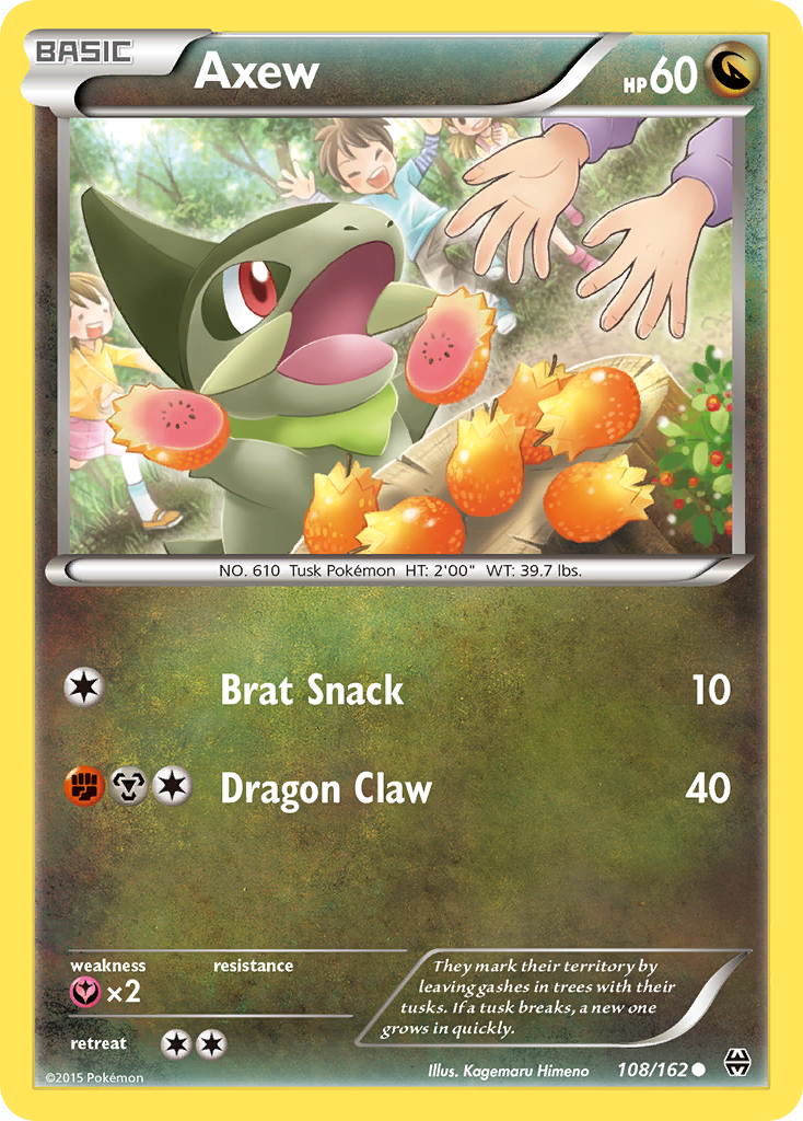 Axew (108/162) [XY: BREAKthrough] | Gear Gaming Fayetteville