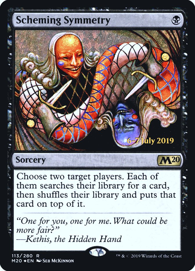 Scheming Symmetry [Core Set 2020 Prerelease Promos] | Gear Gaming Fayetteville