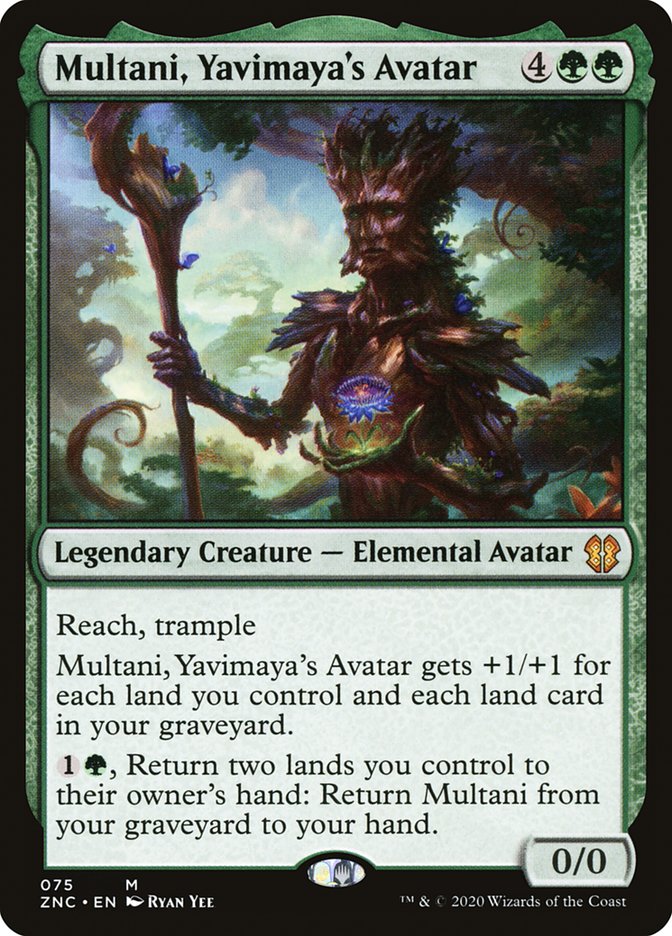 Multani, Yavimaya's Avatar [Zendikar Rising Commander] | Gear Gaming Fayetteville