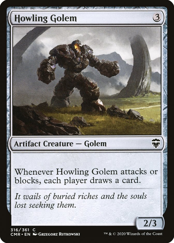 Howling Golem [Commander Legends] | Gear Gaming Fayetteville