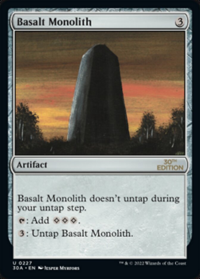 Basalt Monolith [30th Anniversary Edition] | Gear Gaming Fayetteville