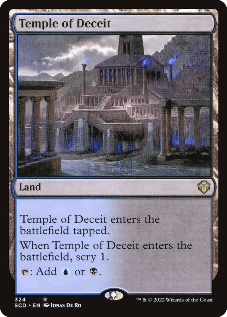 Temple of Deceit [Starter Commander Decks] | Gear Gaming Fayetteville