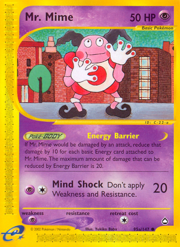 Mr. Mime (95a/147) [Aquapolis] | Gear Gaming Fayetteville