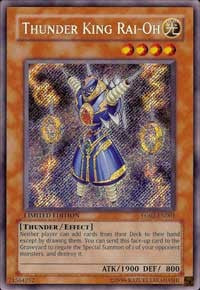 Thunder King Rai-Oh [Yu-Gi-Oh! GX Manga Promotional Cards] [YG02-EN001] | Gear Gaming Fayetteville