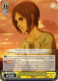 Eren: Conversation at Sunset [Attack On Titan: Final Season] | Gear Gaming Fayetteville