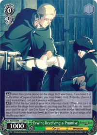 Erwin: Receiving a Promise (Foil) [Attack On Titan: Final Season] | Gear Gaming Fayetteville