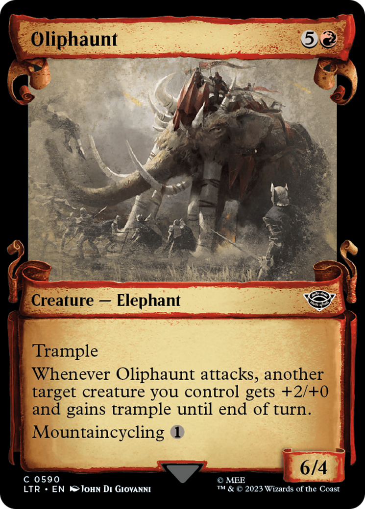 Oliphaunt [The Lord of the Rings: Tales of Middle-Earth Showcase Scrolls] | Gear Gaming Fayetteville