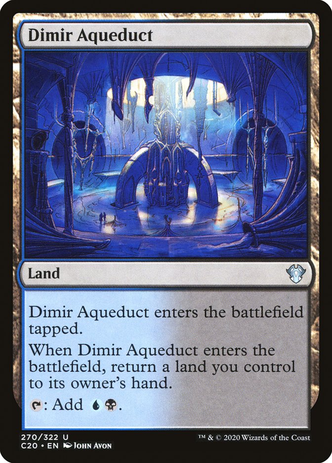 Dimir Aqueduct [Commander 2020] | Gear Gaming Fayetteville
