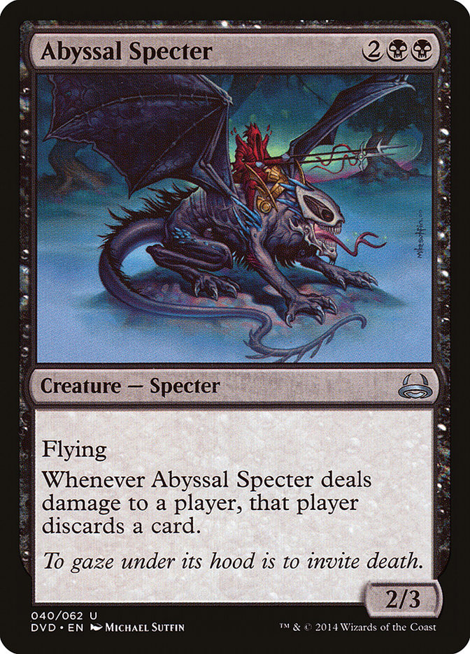 Abyssal Specter (Divine vs. Demonic) [Duel Decks Anthology] | Gear Gaming Fayetteville