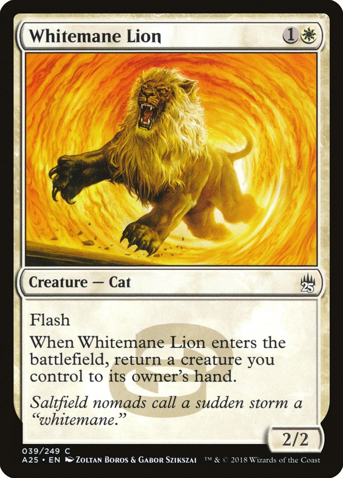 Whitemane Lion [Masters 25] | Gear Gaming Fayetteville