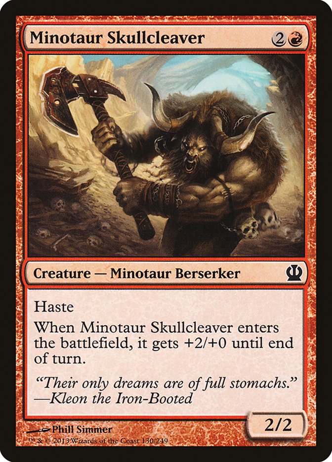 Minotaur Skullcleaver [Theros] | Gear Gaming Fayetteville