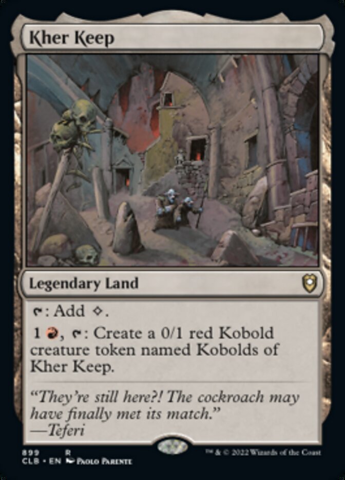 Kher Keep [Commander Legends: Battle for Baldur's Gate] | Gear Gaming Fayetteville