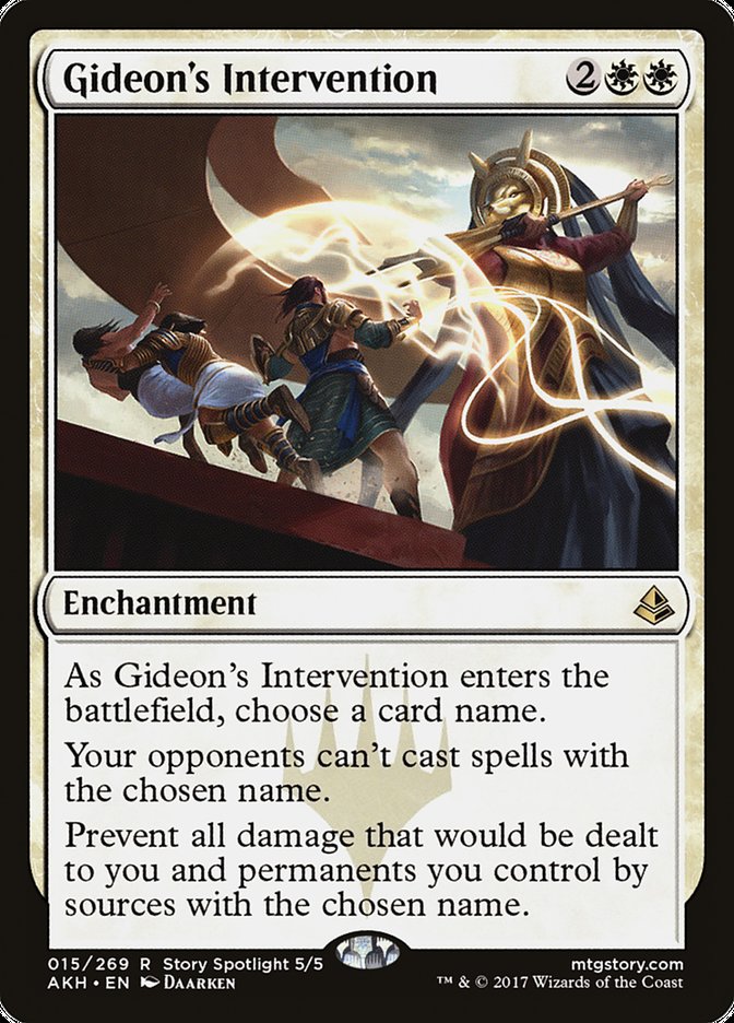 Gideon's Intervention [Amonkhet] | Gear Gaming Fayetteville