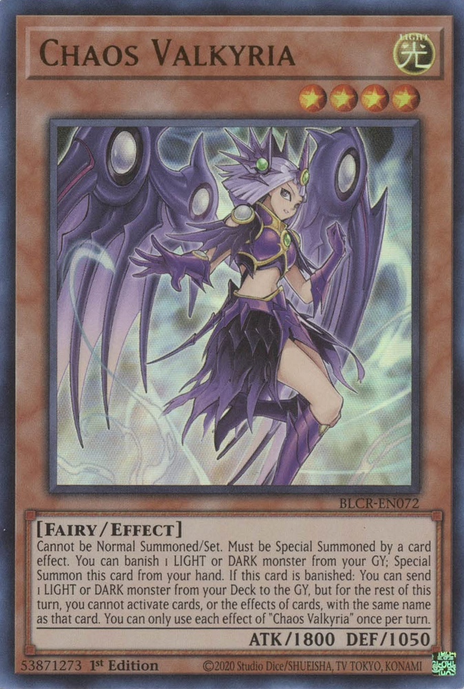 Chaos Valkyria [BLCR-EN072] Ultra Rare | Gear Gaming Fayetteville