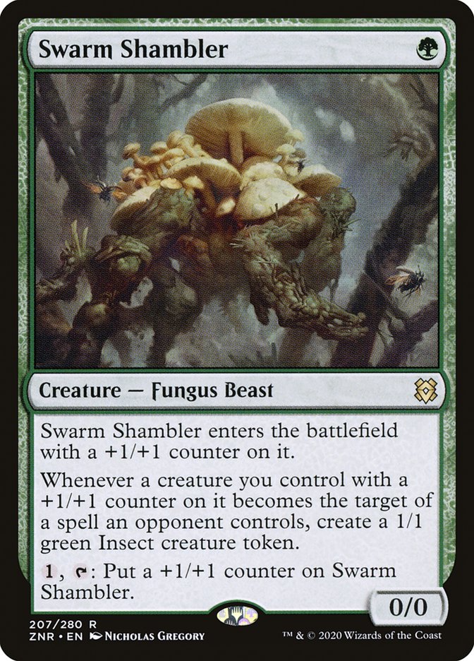 Swarm Shambler [Zendikar Rising] | Gear Gaming Fayetteville