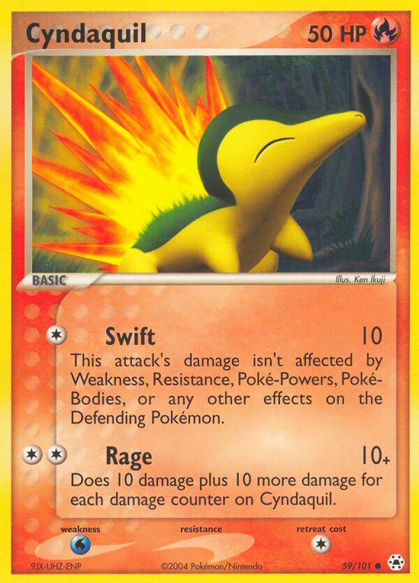 Cyndaquil (59/101) [EX: Battle Stadium] | Gear Gaming Fayetteville