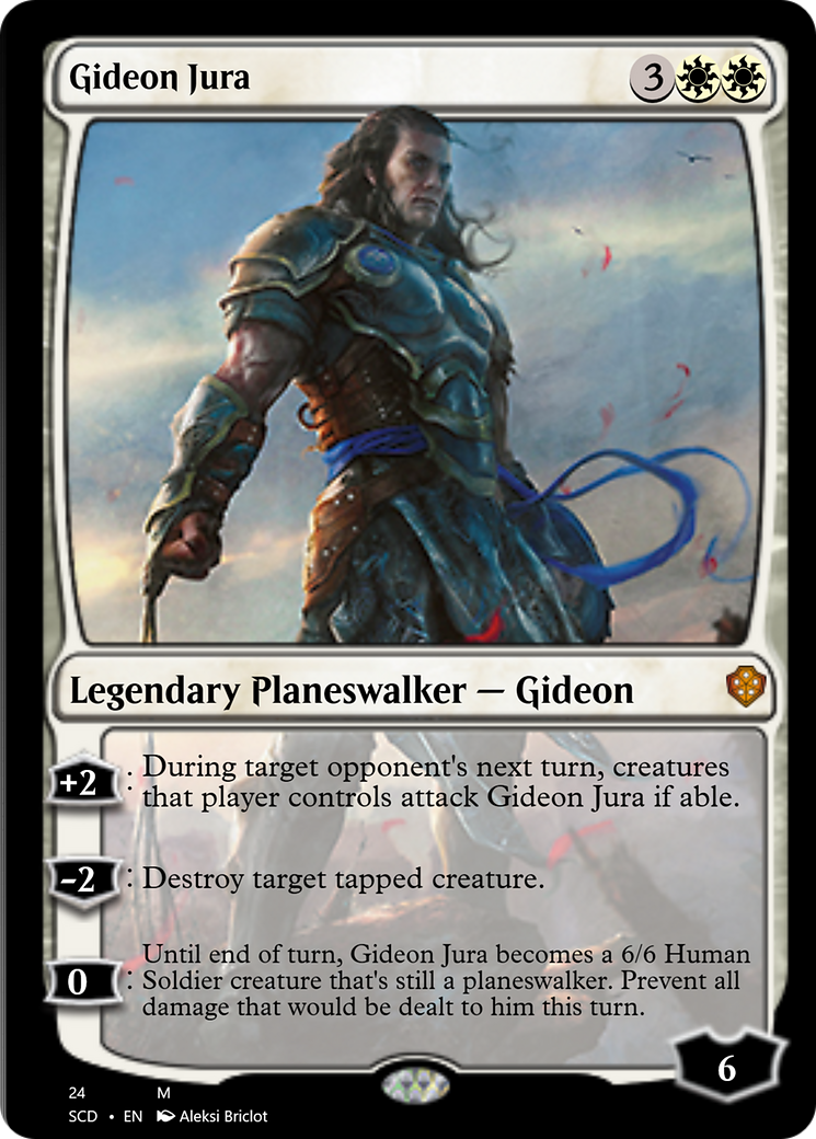 Gideon Jura [Starter Commander Decks] | Gear Gaming Fayetteville