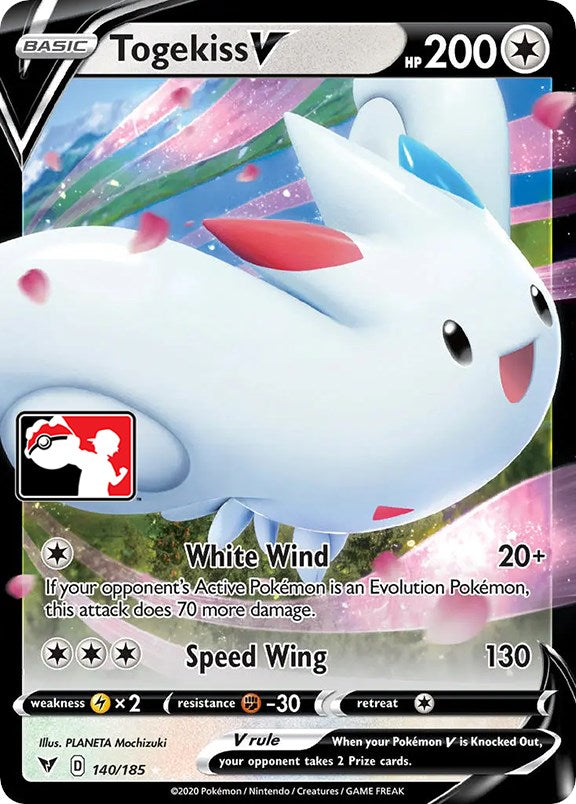 Togekiss V (140/185) [Prize Pack Series One] | Gear Gaming Fayetteville