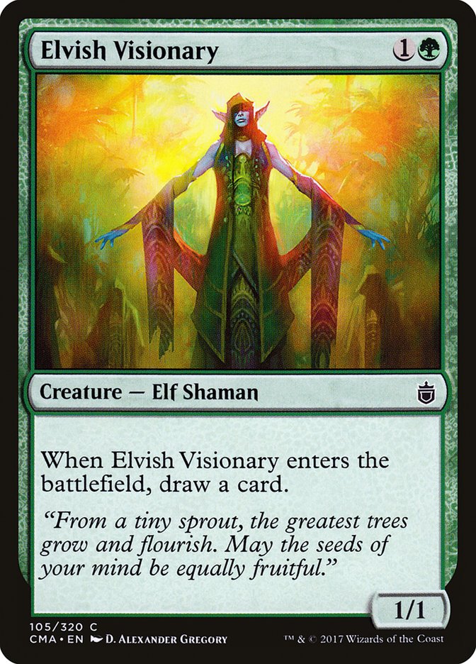 Elvish Visionary [Commander Anthology] | Gear Gaming Fayetteville