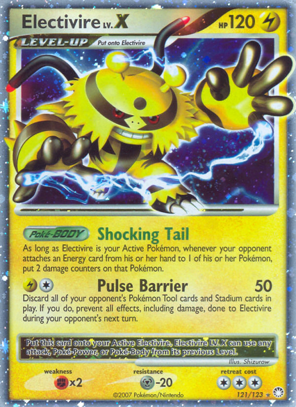 Electivire LV.X (121/123) [Diamond & Pearl: Mysterious Treasures] | Gear Gaming Fayetteville