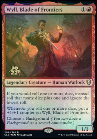 Wyll, Blade of Frontiers [Commander Legends: Battle for Baldur's Gate Prerelease Promos] | Gear Gaming Fayetteville