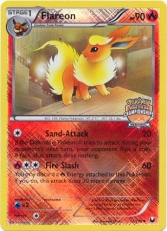 Flareon (12/108) (Regional Championship 2013 Promo) [Black & White: Dark Explorers] | Gear Gaming Fayetteville