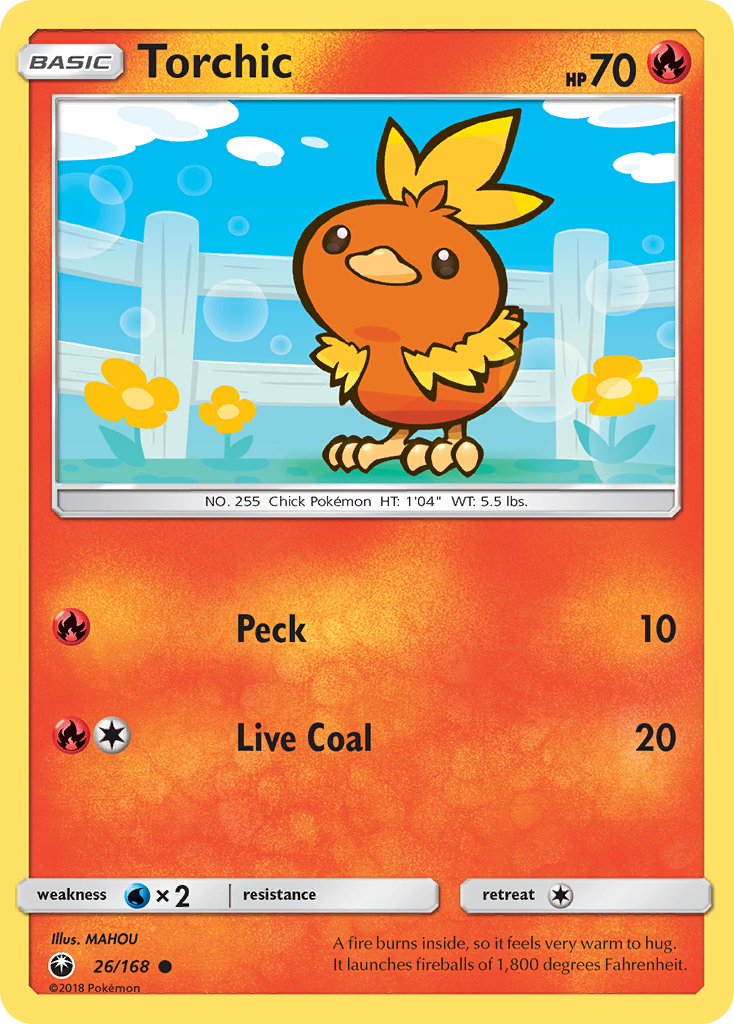 Torchic (26/168) [Sun & Moon: Celestial Storm] | Gear Gaming Fayetteville