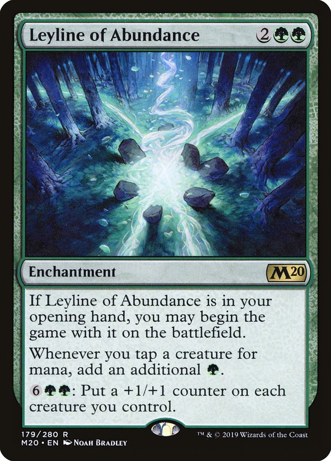Leyline of Abundance [Core Set 2020] | Gear Gaming Fayetteville
