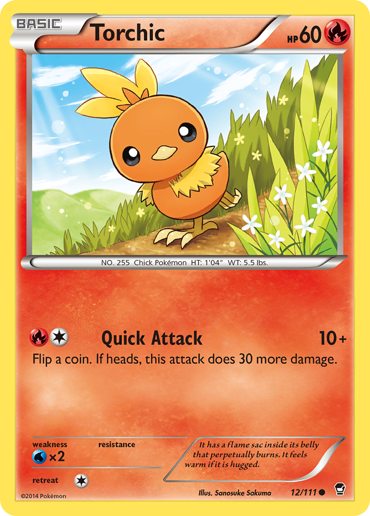 Torchic (12/111) [XY: Furious Fists] | Gear Gaming Fayetteville