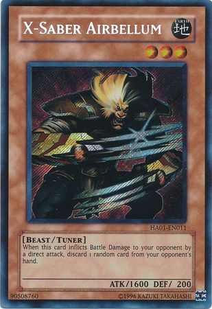 X-Saber Airbellum [HA01-EN011] Secret Rare | Gear Gaming Fayetteville