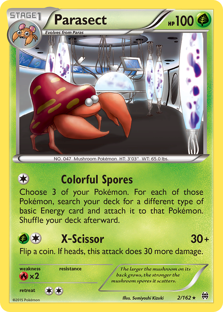 Parasect (2/162) [XY: BREAKthrough] | Gear Gaming Fayetteville