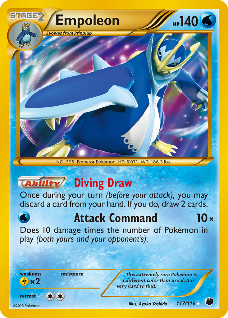 Empoleon (117/116) [Black & White: Plasma Freeze] | Gear Gaming Fayetteville