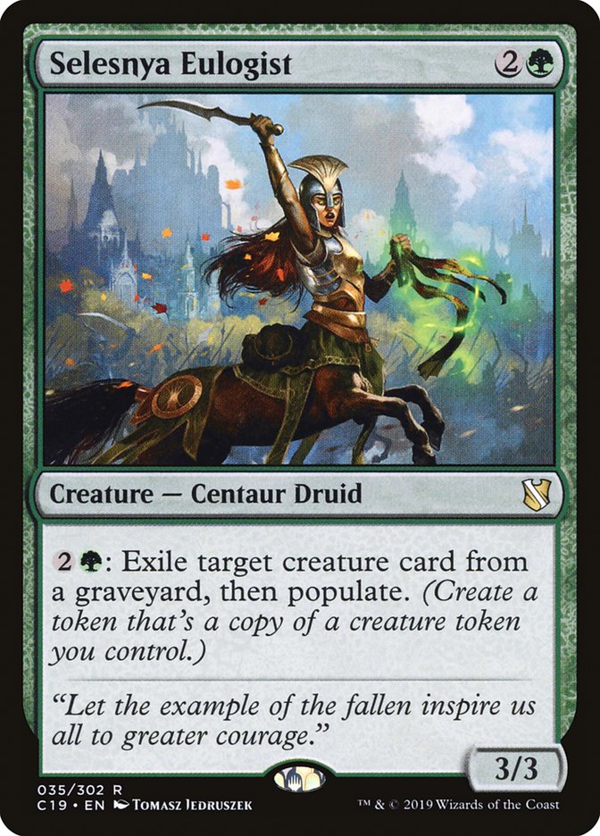 Selesnya Eulogist [Commander 2019] | Gear Gaming Fayetteville