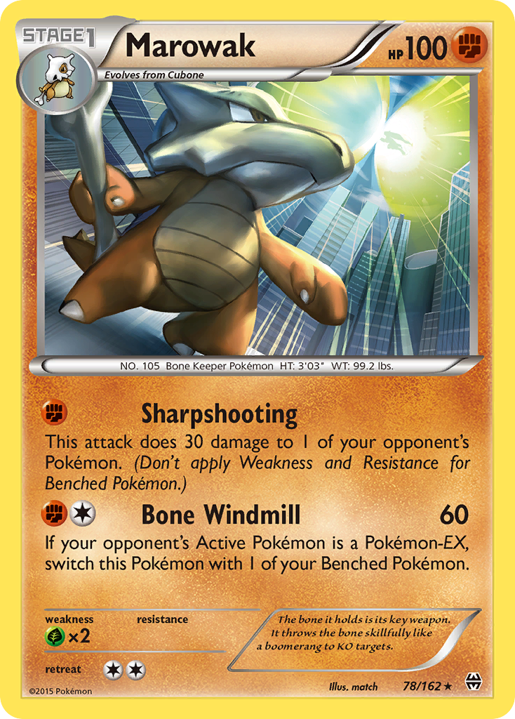 Marowak (78/162) [XY: BREAKthrough] | Gear Gaming Fayetteville