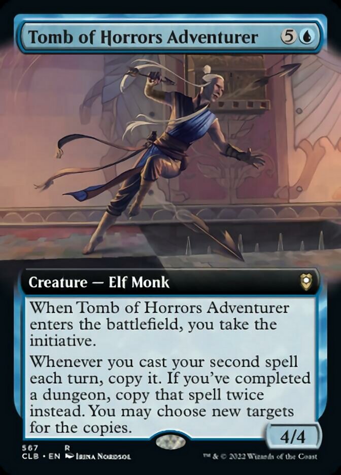 Tomb of Horrors Adventurer (Extended Art) [Commander Legends: Battle for Baldur's Gate] | Gear Gaming Fayetteville