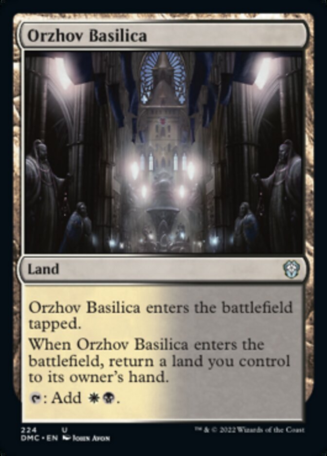 Orzhov Basilica [Dominaria United Commander] | Gear Gaming Fayetteville