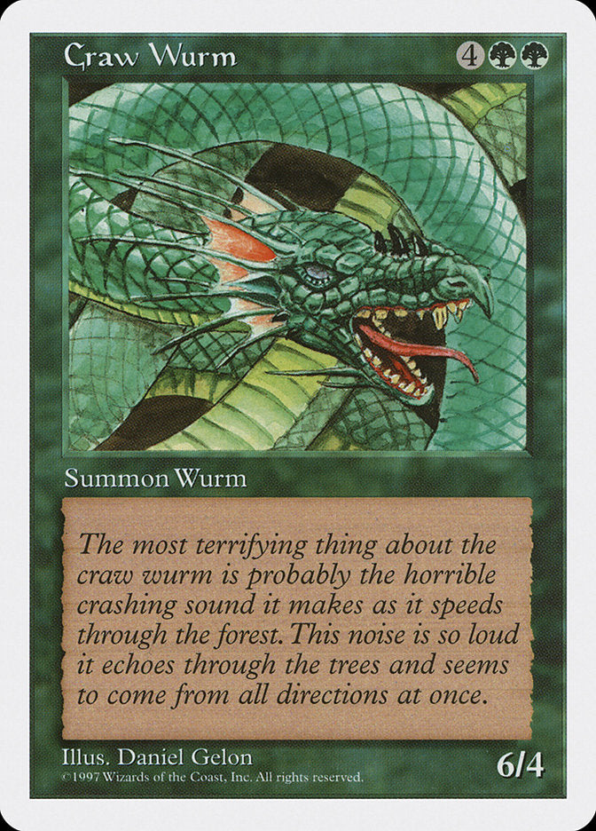 Craw Wurm [Fifth Edition] | Gear Gaming Fayetteville