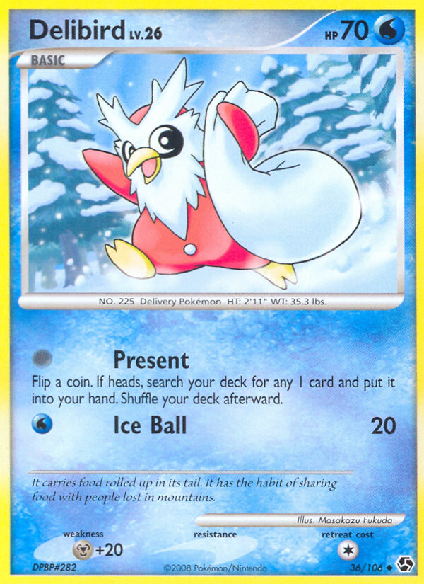 Delibird (36/106) [Diamond & Pearl: Great Encounters] | Gear Gaming Fayetteville