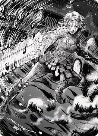 Nahiri, the Unforgiving 2 Art Card [Phyrexia: All Will Be One Art Series] | Gear Gaming Fayetteville