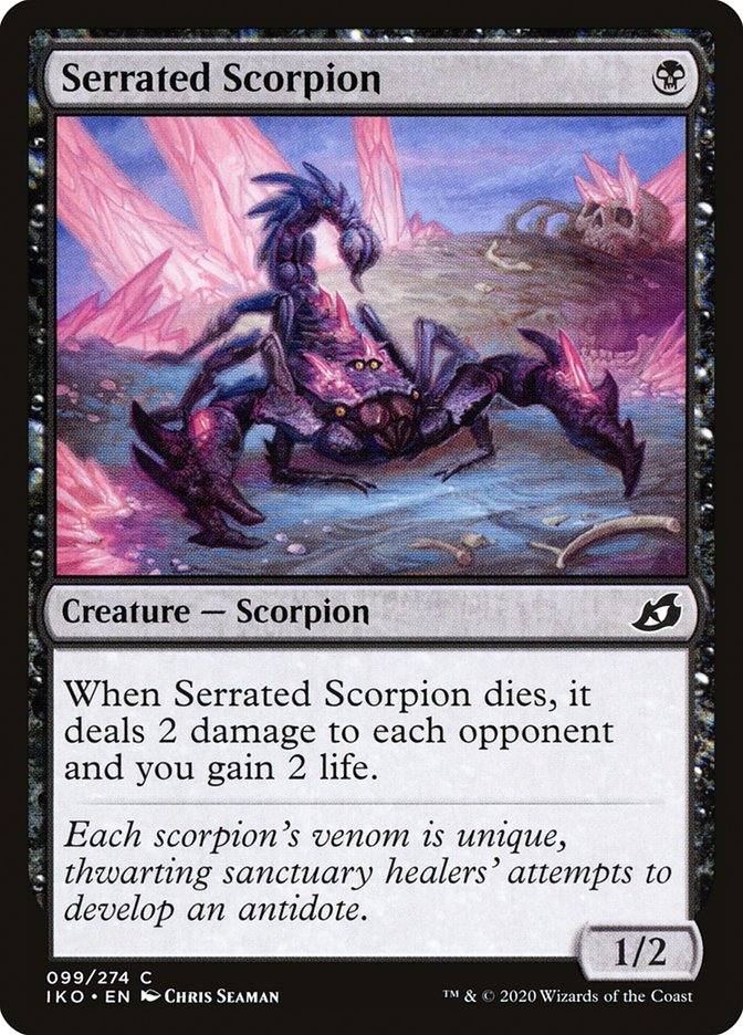 Serrated Scorpion [Ikoria: Lair of Behemoths] | Gear Gaming Fayetteville