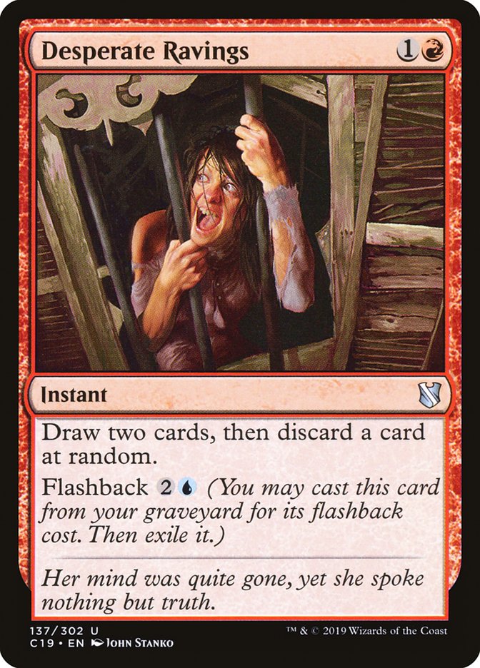 Desperate Ravings [Commander 2019] | Gear Gaming Fayetteville