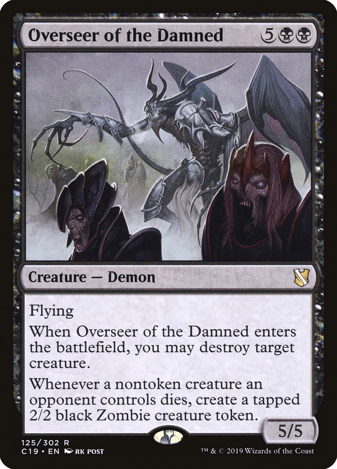 Overseer of the Damned [Commander 2019] | Gear Gaming Fayetteville